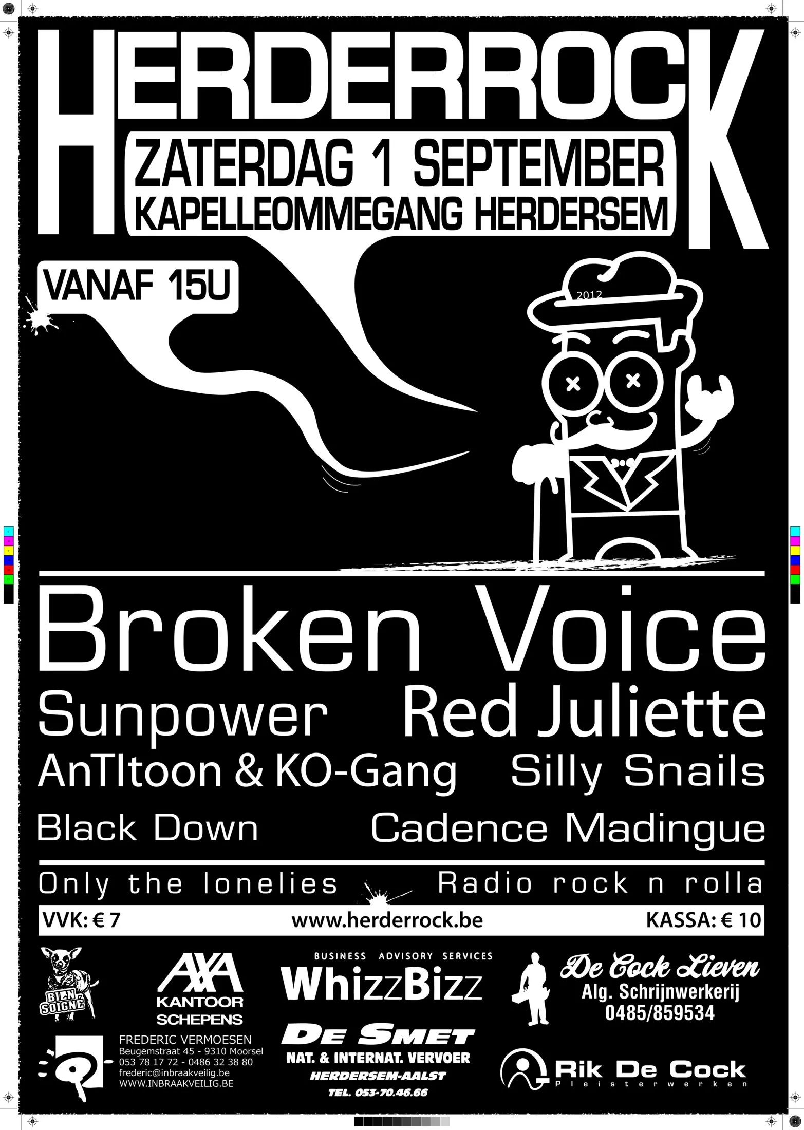 Herderrock affiche 2012